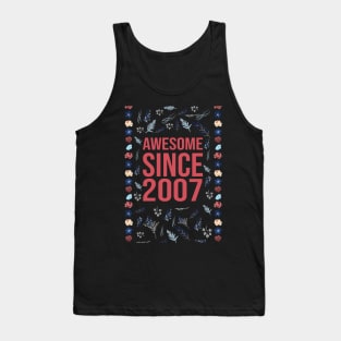 Awesome Since 2007 Tank Top